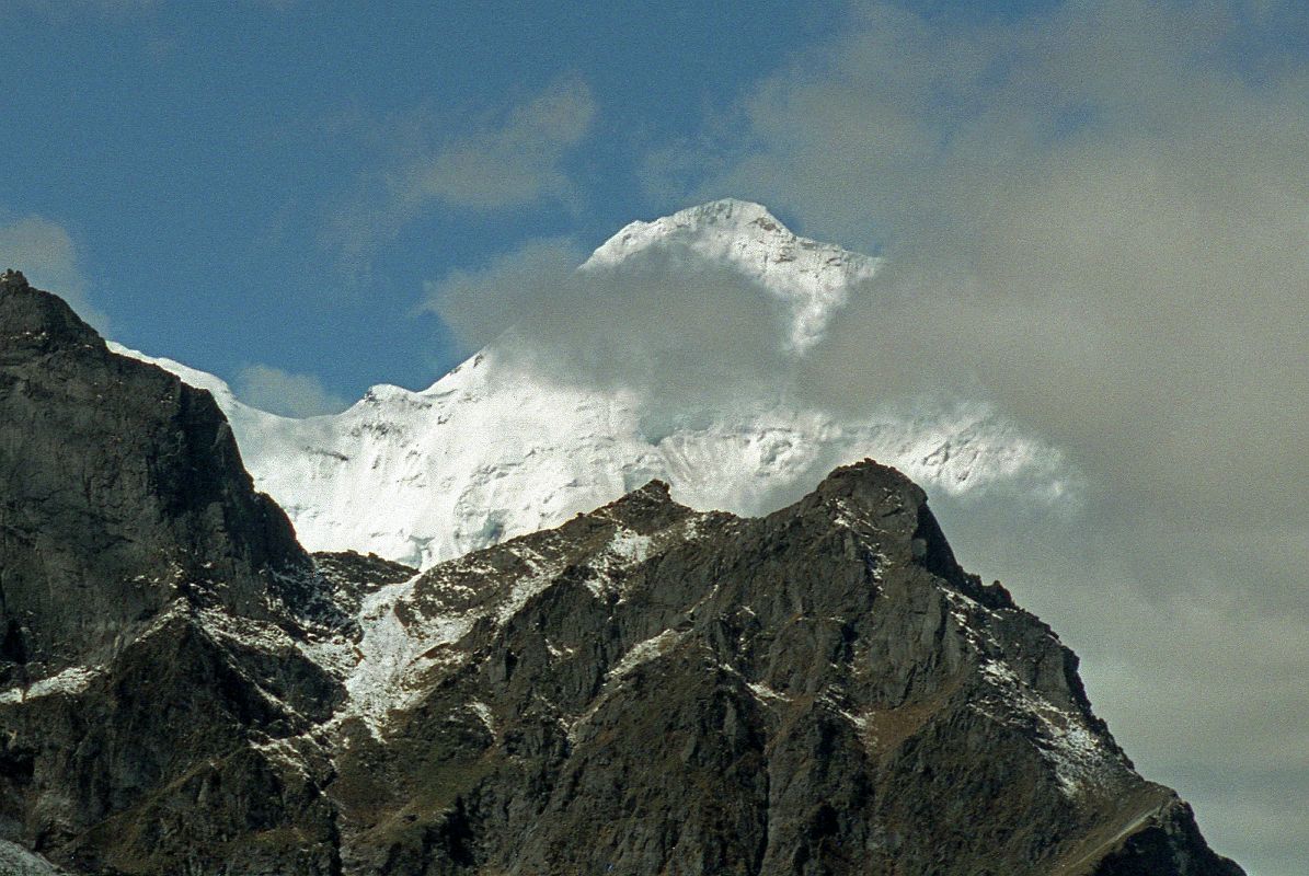 10 2 First Glimpse Of Everest East Kangshung Face After Leaving Joksam Camp
